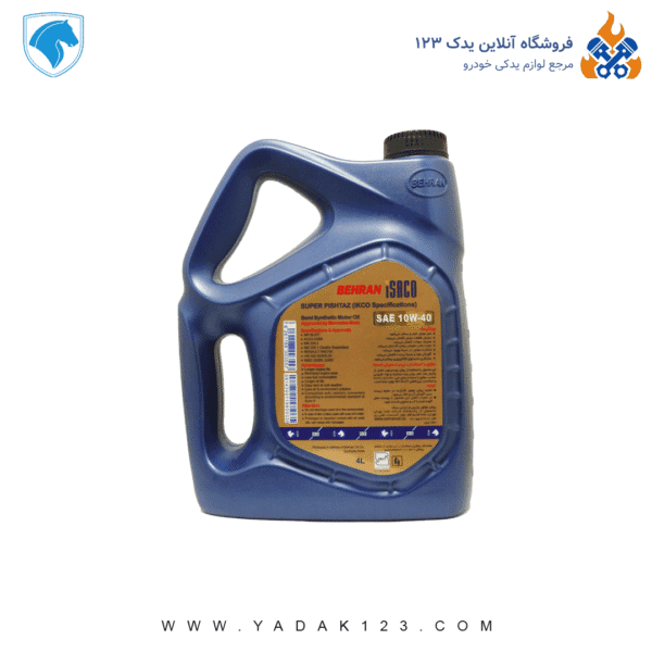 روغن موتور بهران ایساکو 10W40 - SL/CF چهار لیتری - Image 2