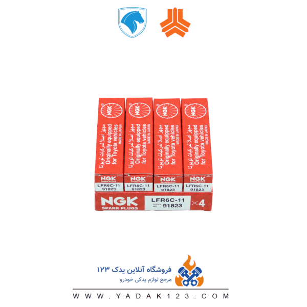 شمع پایه بلند انجیکا (NGK) مناسب موتور TU5 و پژو ۲۰۶ تیپ ۵ با شماره فنی LFR6C11-91823 - Image 5