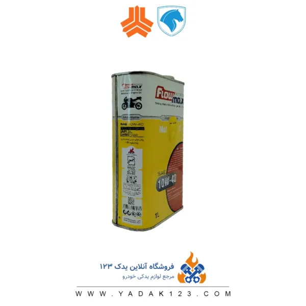 روغن موتورسیکلت فلومکس مدل motorbike SAE 10W40 حجم 1 لیتر - Image 4