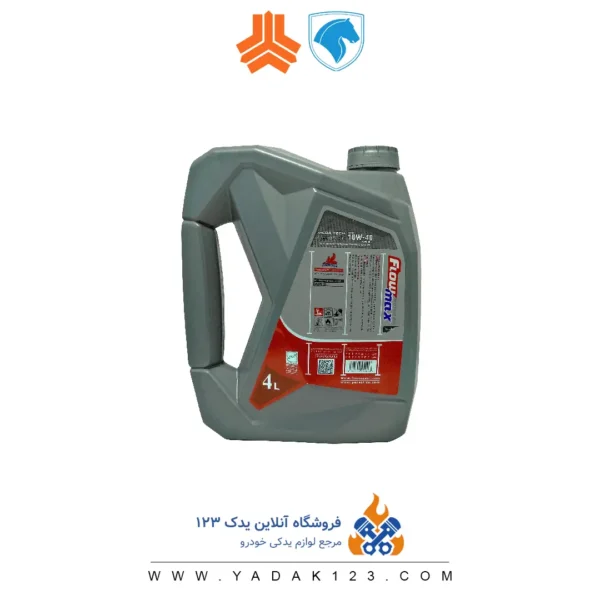 روغن موتور خودرو فلومکس 10W40 SL چهارلیتری - پلاستیکی - Image 2