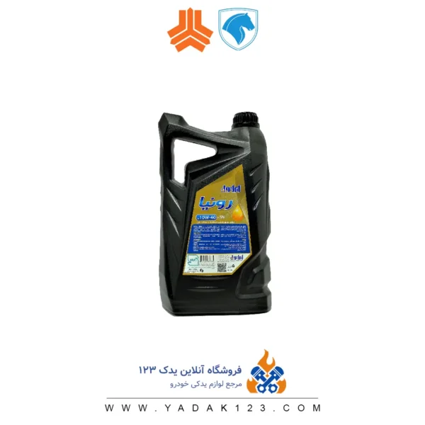 روغن موتور خودرو رونیا ایرانول 10W40 SN پنج لیتری - Image 2