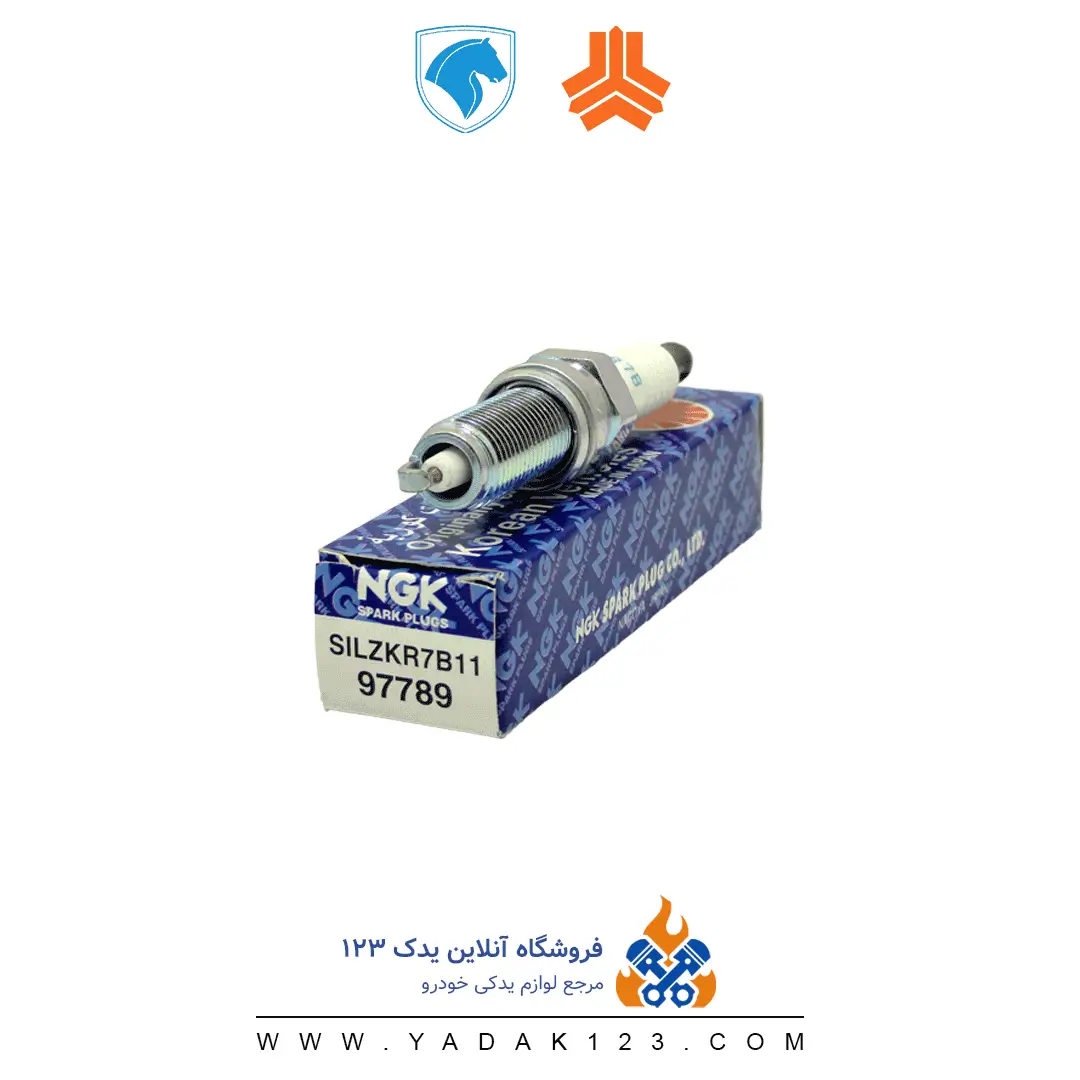 شمع-پایه-کوتاه-انجیکا-یورو-4-NGK-3 شمع پایه بلند انجیکا NGK یورو 4 به شماره فنی SILZKR7B11-97789 - Image 1