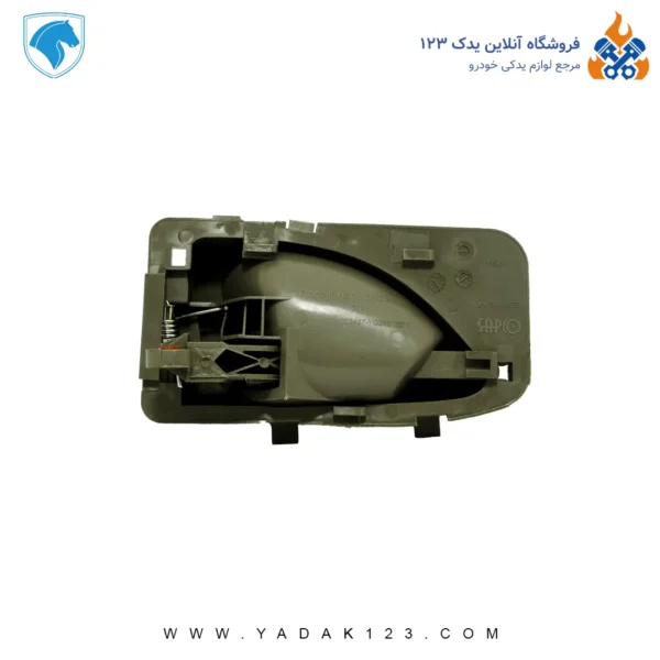 دستگیره داخلی پژو 405 SLX رنگ بژ تیره سمت راست (شاگرد) - Image 2