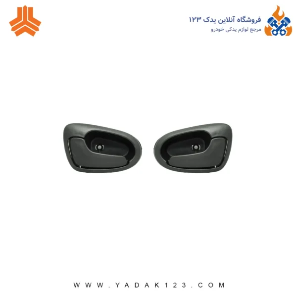 دستگیره داخلی تیبا رنگ مشکی سمت چپ و راست ( جفت ) - Image 1