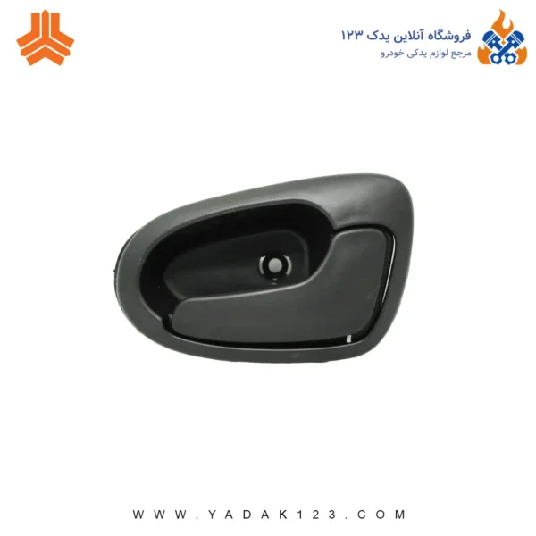 دستگیره داخلی تیبا مشکی راست مادپارت دستگیره داخلی تیبا رنگ مشکی سمت راست - Image 1