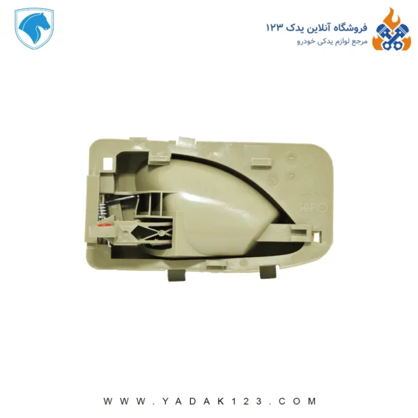 دستگیره داخلی پژو پارس رنگ بژ روشن سمت راست (شاگرد) - Image 2