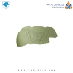 عایق درب موتور پژو 206 مدل AL رنگ مشکی برند ایده پارت نیکان - Image 2