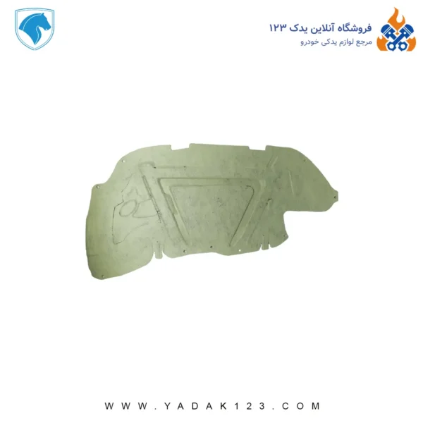 عایق درب موتور پژو 206 مدل طرح فرانسه برند ایده پارت نیکان - Image 2