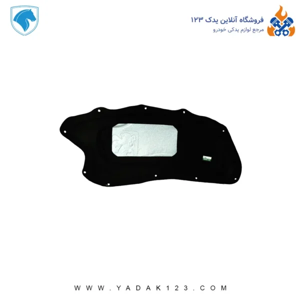 عایق درب موتور 207 AL مشکی ایده پارت نیکان عایق درب موتور پژو 207 مدل AL رنگ مشکی برند ایده پارت نیکان - Image 1