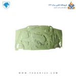 عایق درب موتور پژو 405 مدل AL رنگ مشکی برند ایده پارت نیکان - Image 2