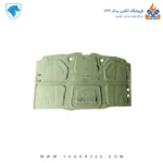 عایق درب موتور سمند مدل AL رنگ مشکی برند ایده پارت نیکان - Image 2