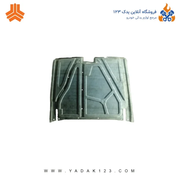 عایق درب موتور نیسان رنگ مشکی برند آذین - Image 2