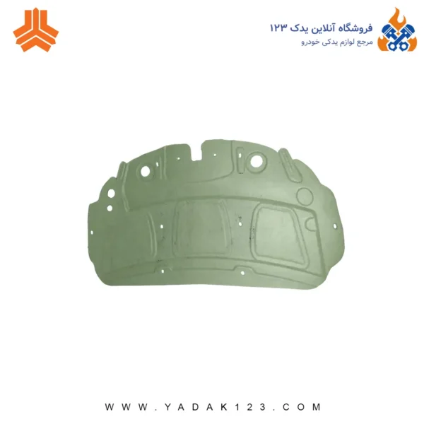 عایق درب موتور کوییک-ساینا مدل AL رنگ مشکی برند ایده پارت نیکان - Image 2