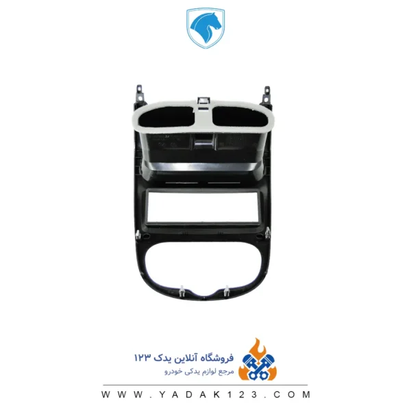 پنل مرکزی پژو 206 با شبکه هواکش - Image 2