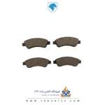 لنت ترمز جلو پژو 206 تیپ 2 برند HITEX - Image 2