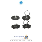 لنت ترمز جلو پژو 405 برند HITEX