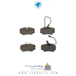 لنت ترمز جلو پژو 405 برند HITEX - Image 2