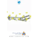 لوله بخاری دوقلو پژو 206 برند کوشش رادیاتور