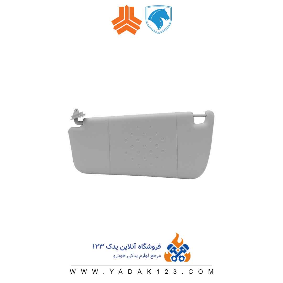 افتابگیر-سمند-2 افتابگیر سمند خاکستری سمت چپ ( راننده ) - Image 1