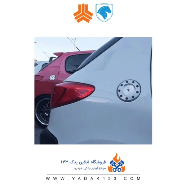 درب باک آرسی ( RC ) پژو 206 و 207 طرح استیل - Image 2