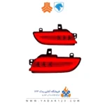 مه شکن عقب خودرو 207 اسپرت نئونی طرح سه بعدی