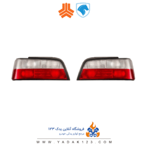 چراغ عقب پژو پارس بالا سفید جفت